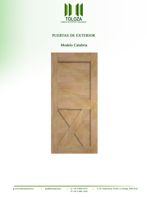 PUERTA MODELO CALABRIA