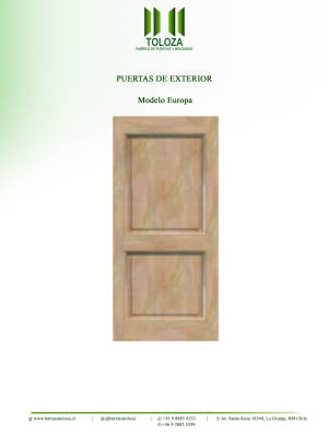 PUERTA MODELO EUROPA