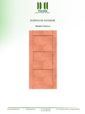 PUERTA MODELO GENOVA