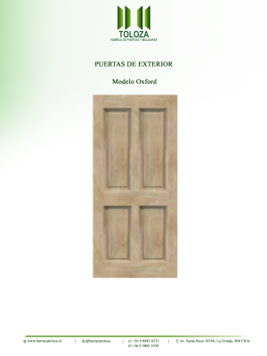 PUERTA MODELO OXFORD