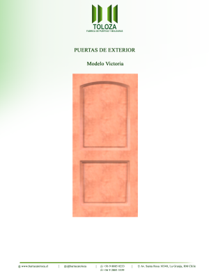 PUERTA MODELO VICTORIA